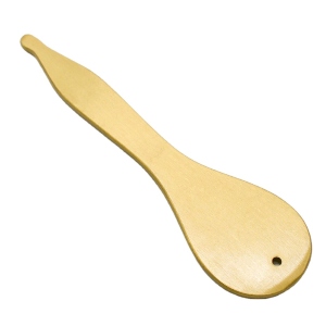 Metal,Gua Sha Tool,Spoon Shaped with tip,120X35X2~3 mm, 纯铜刮痧板,勺子型